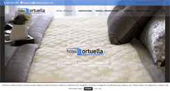 Desktop Screenshot of hotelortuella.com